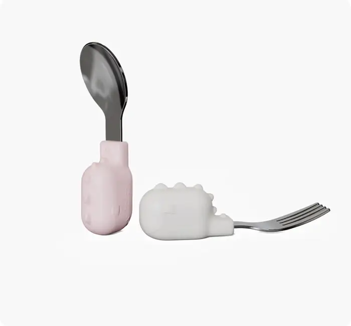 Sada kousátek a lžiček na krmení Spoon